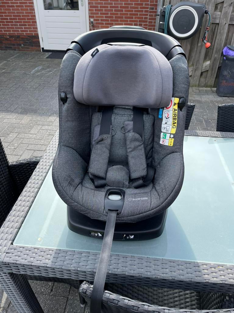 Maxi cosi AxissFix autostoel 0-15 maand, Verstelbare rugleuning, Gebruikt, 0 t/m 18 kg, Ophalen of Verzenden