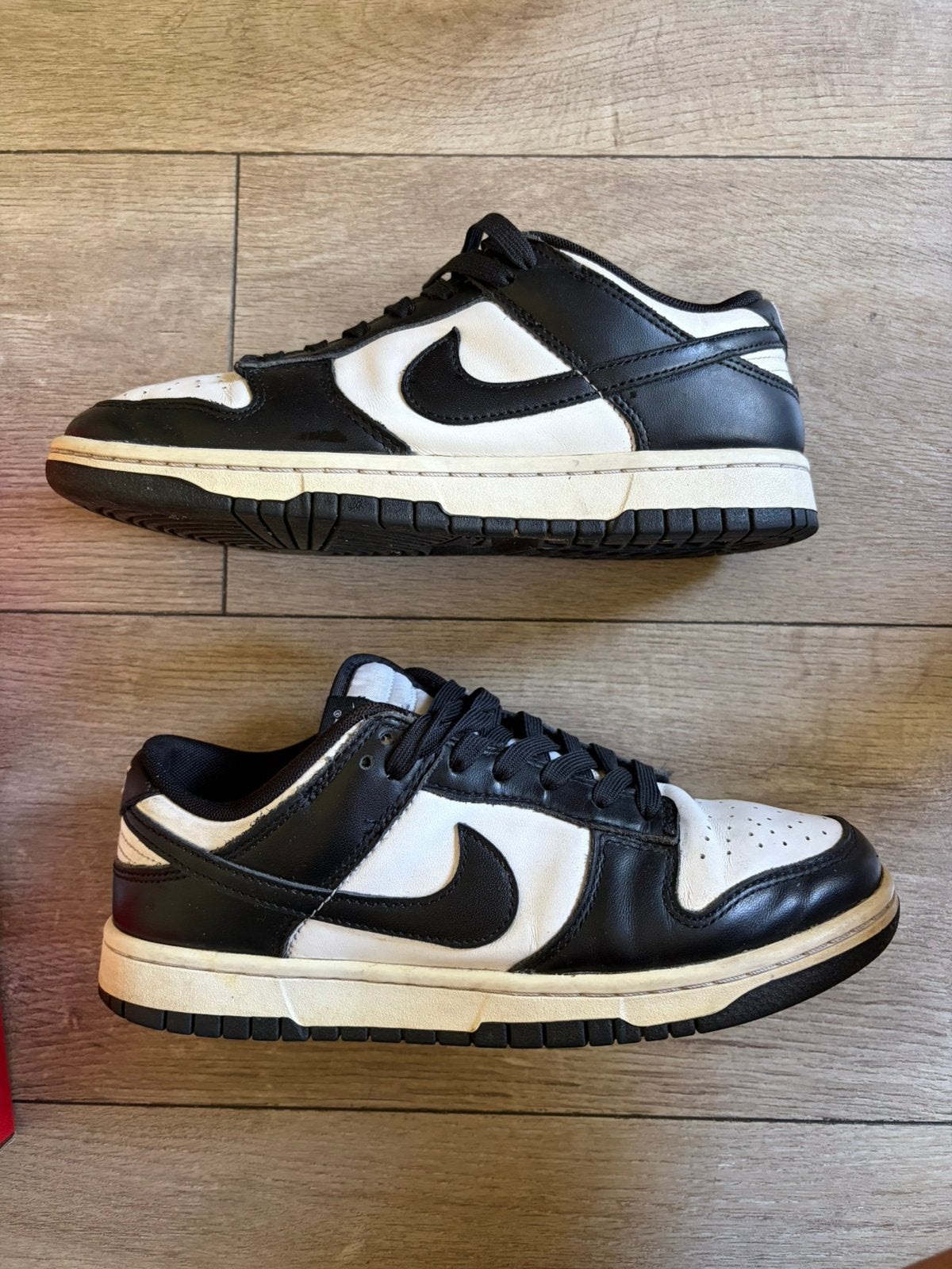 Nike Dunk Low Panda sneakers, Zwart, Ophalen of Verzenden, Sneakers of Gympen, Zo goed als nieuw