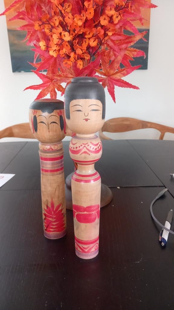 Grote Japanse Kokeshi poppen, Verzamelen, Ophalen of Verzenden
