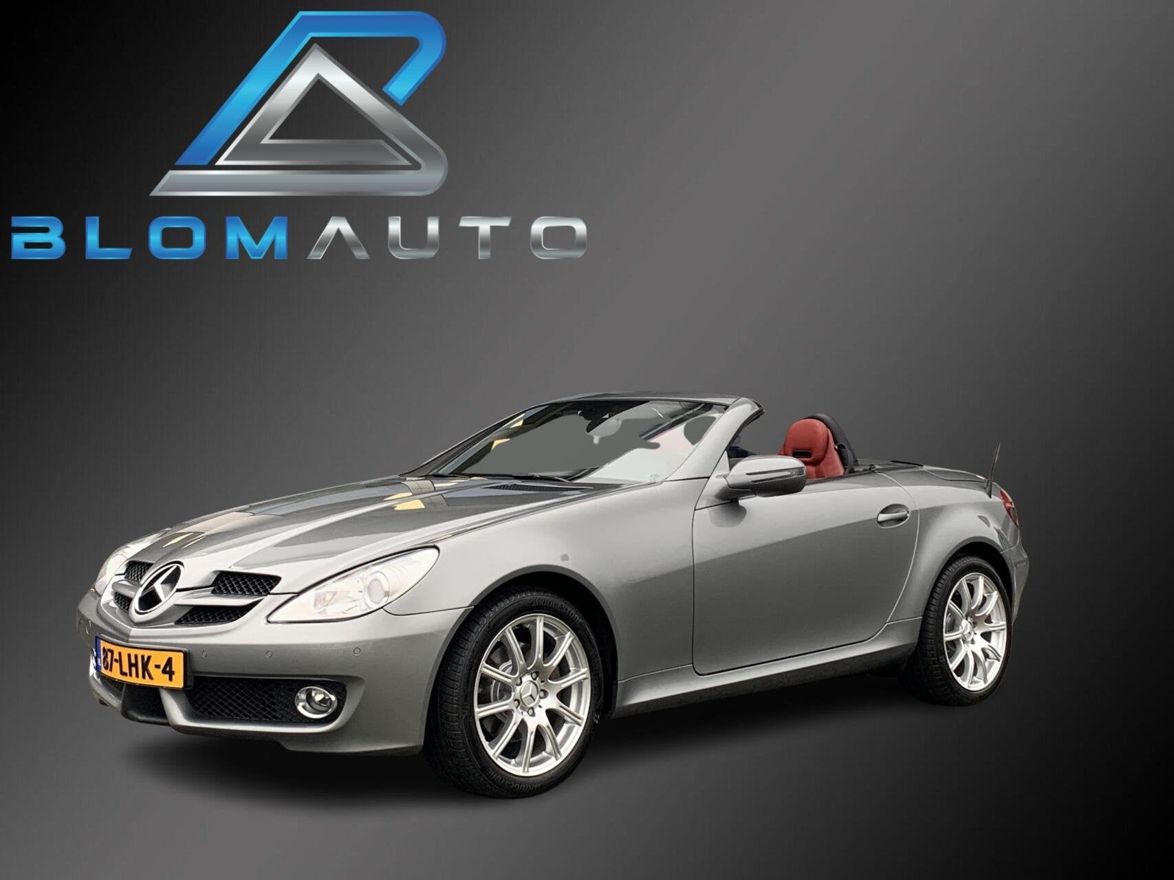 Mercedes SLK-klasse 200 K AUT FACELIFT NL AUTO AIRSCARF+NAV, Auto's, Mercedes-Benz, Achterwielaandrijving, Gebruikt, 4 cilinders