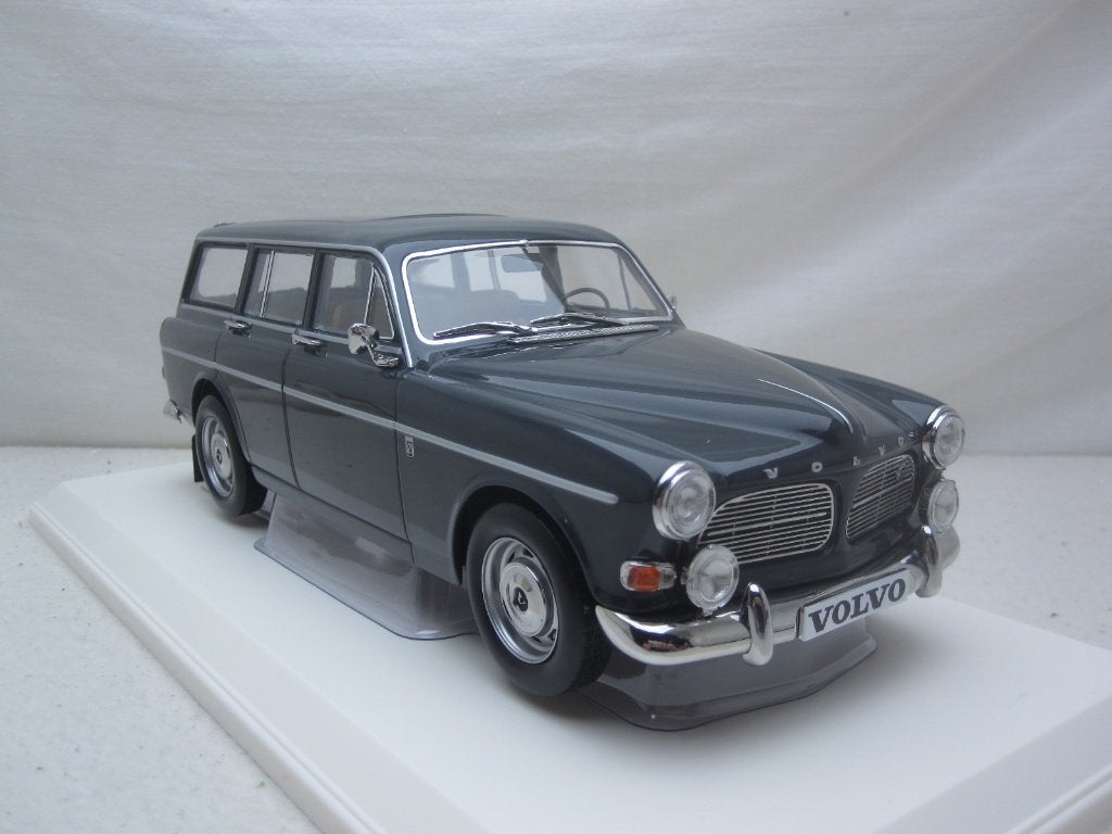 Volvo 121 Amazon Break 1966 Graphite Grey 1:18 Norev, Ophalen of Verzenden, Nieuw, Auto, Norev
