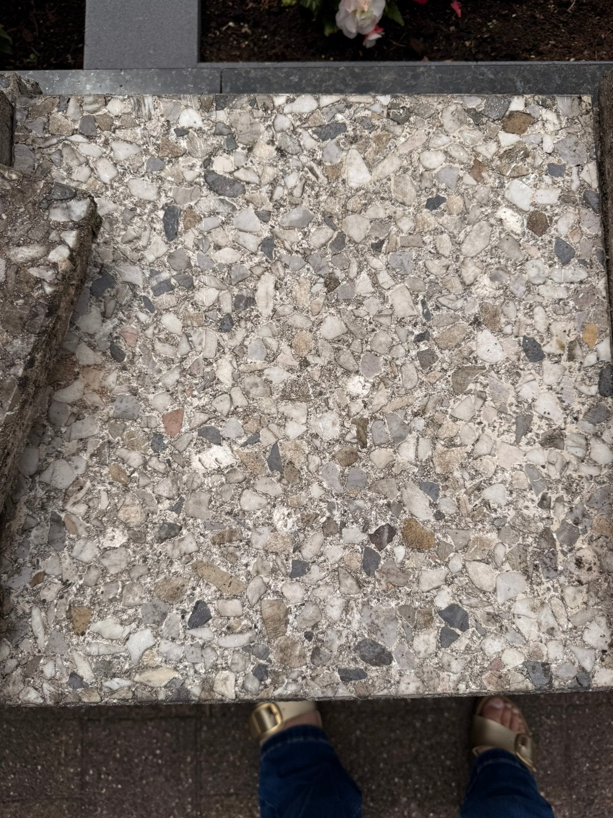 GRATIS AFHALEN !! tuintegels, Ophalen, Gebruikt, Beton, Terrastegels