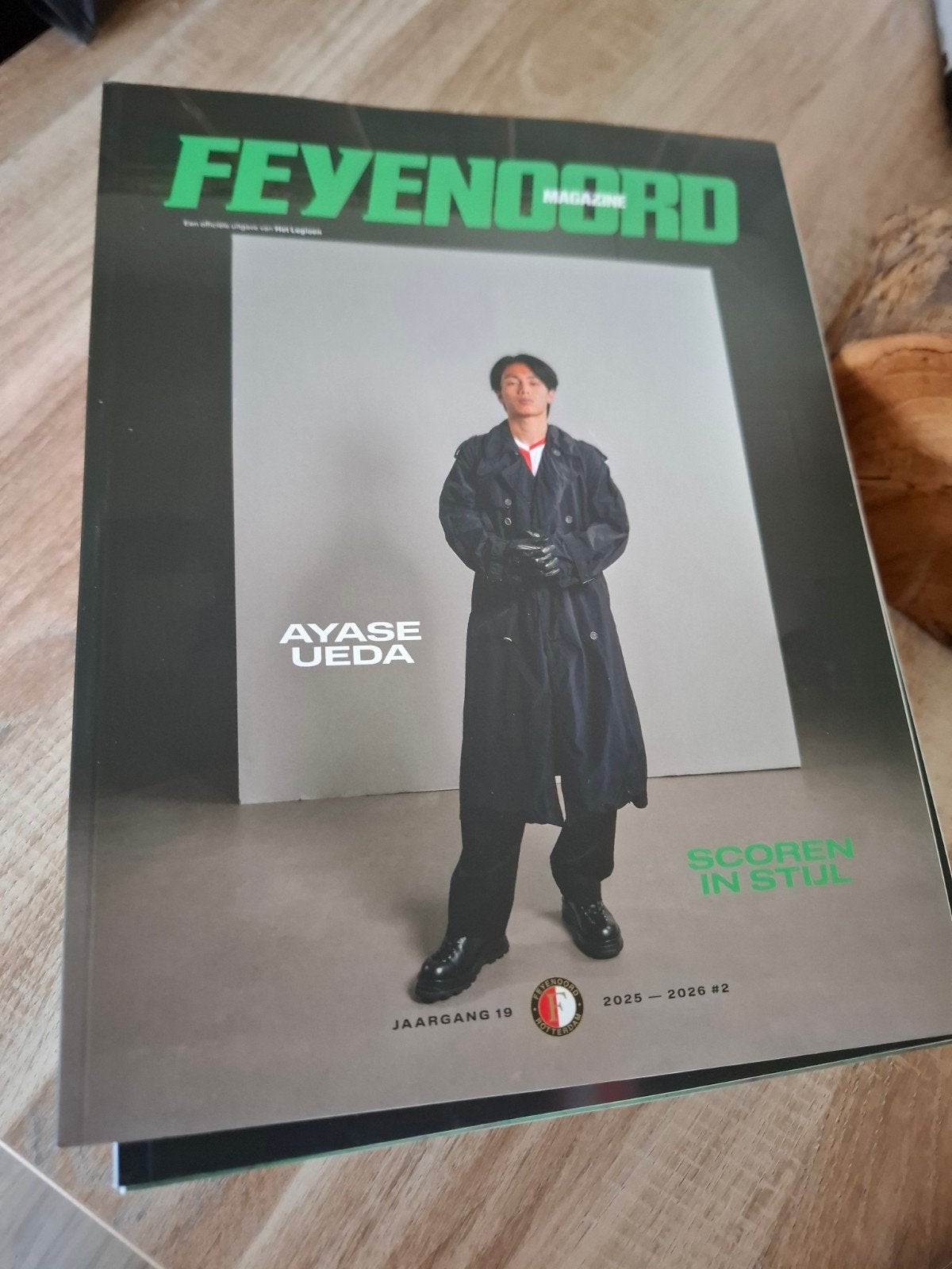 Feyenoord Magazine Collectie + Gadgets, Ophalen of Verzenden, Zo goed als nieuw, Sport en Vrije tijd