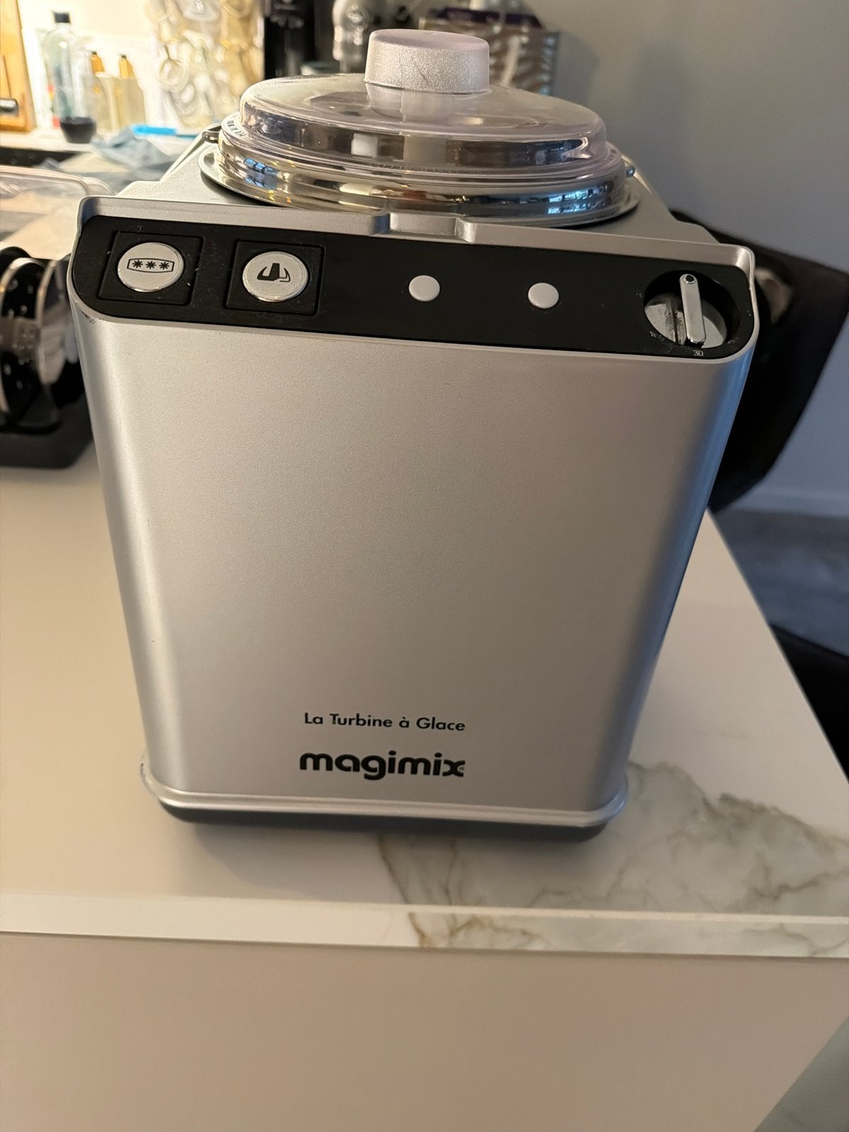 Magimix La Turbine à Glace - IJsmachine, Ophalen of Verzenden, Zo goed als nieuw