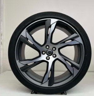 Volvo XC90 6-Dubbel Spaaks Matt / Black Diamond 22inch, Gebruikt, Velg(en), 275 mm, Overige maten