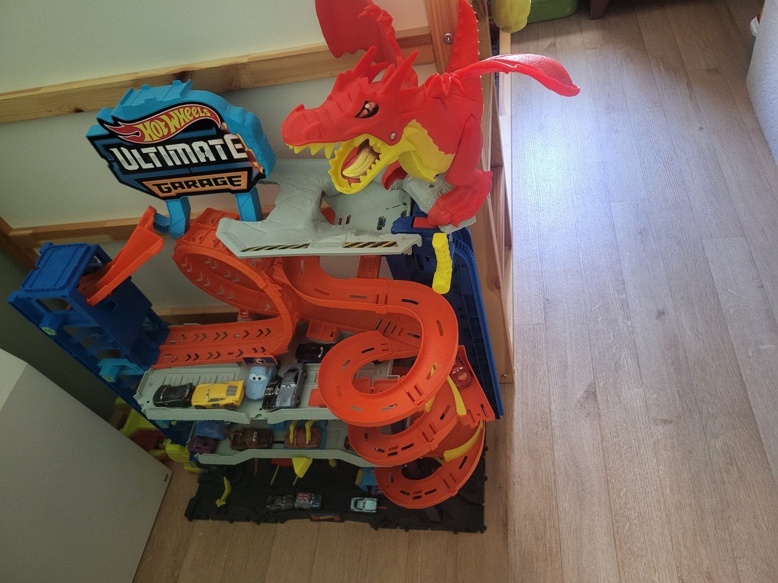 hotwheels ultimate garage, Ophalen, Zo goed als nieuw, Handmatig, Hot Wheels