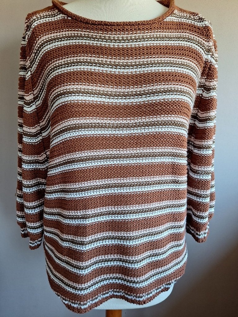 Nieuwe gestreepte stretch trui van Norah, maat M/40, Norah, Ophalen of Verzenden, Nieuw, Maat 38/40 (M)