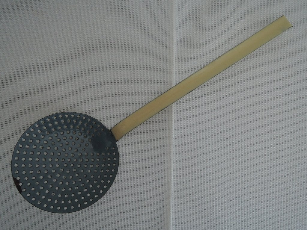 Emaille schuimspaan, Ophalen of Verzenden