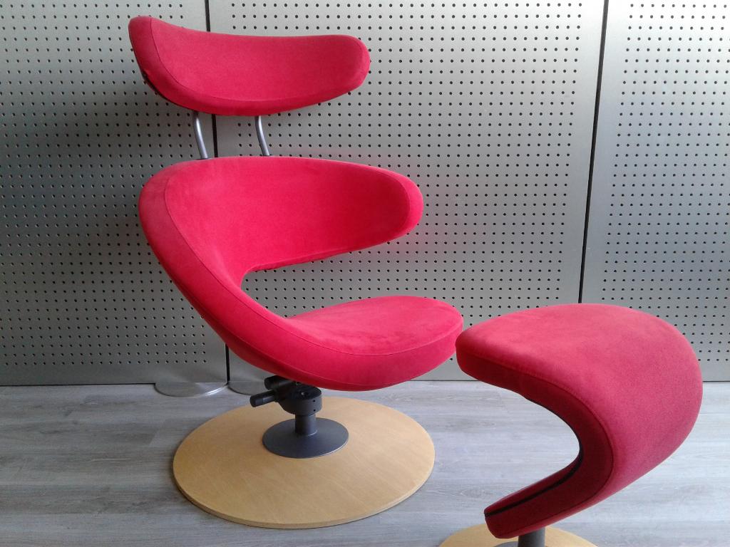 Stokke (Variér) Peel (Rood), Prachtig!, Huis en Inrichting, Fauteuils, Ophalen, Zo goed als nieuw, Variér, Overige materialen