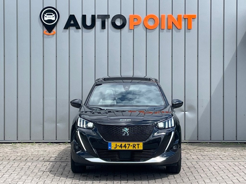 Peugeot E-2008 EV GT 50 kWh ORG NL SOH89% 1e EIG DEALEROND|P, Auto's, Peugeot, Zwart, Alcantara, Zwart, Origineel Nederlands