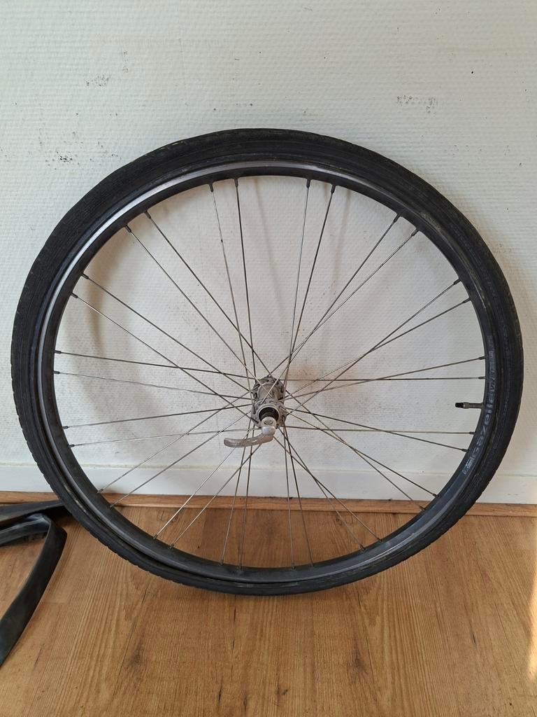28 inch tire with quick release., Ophalen, Gebruikt, Gazelle, Aluminium