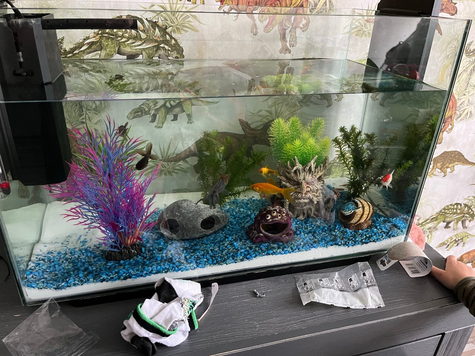 Aquarium 120 liter, Ophalen, Zo goed als nieuw, Leeg aquarium