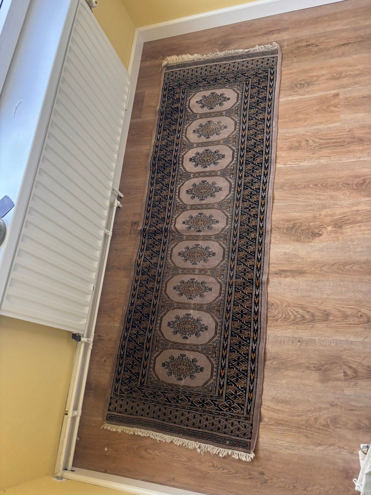 Perzisch tapijt, vloerkleed, loper, Gebruikt, 200 cm of meer, Rechthoekig, 50 tot 100 cm