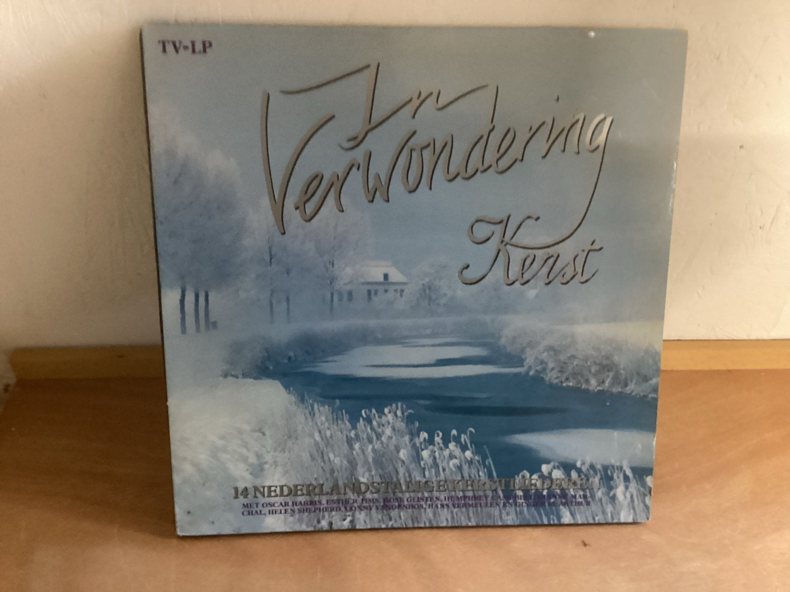 In Verwondering Kerst - TV-LP met 14 Nederlandse kerstlieder, Gebruikt, Kerst, Ophalen of Verzenden, Inclusief boekje