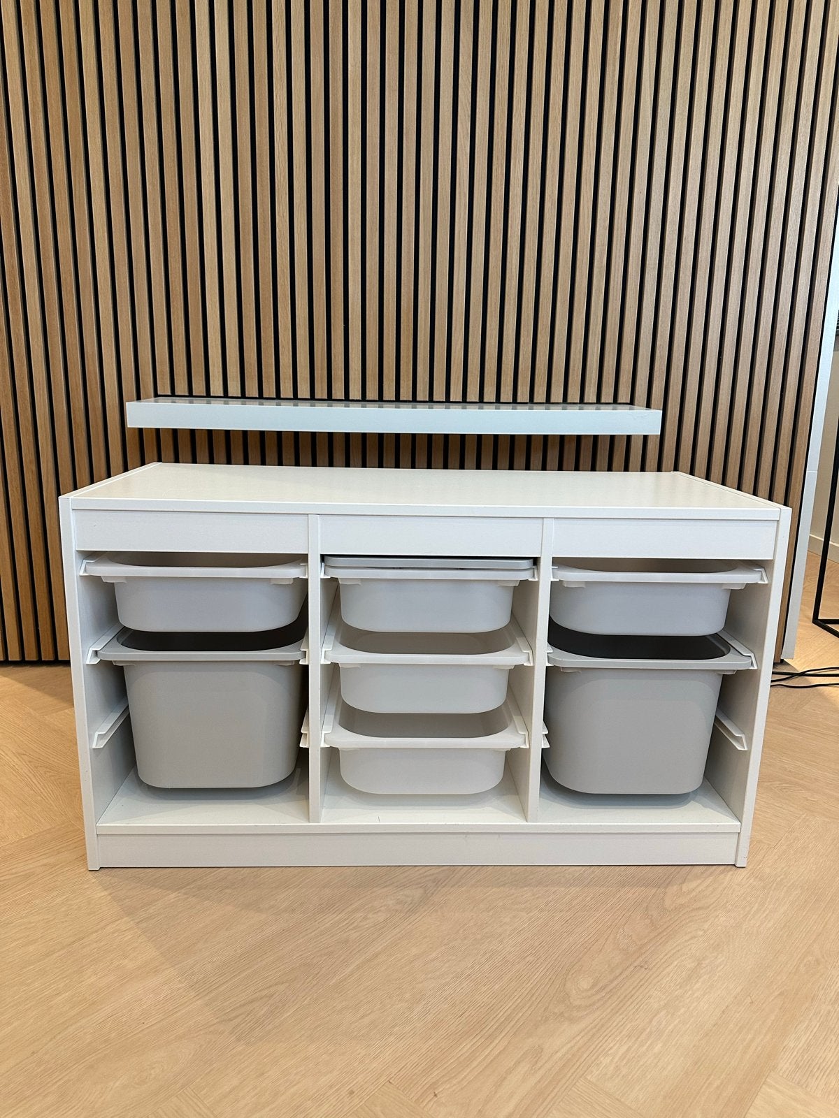 IKEA Trofast opbergkast met bakken - Wit, Ophalen, Gebruikt, Kast