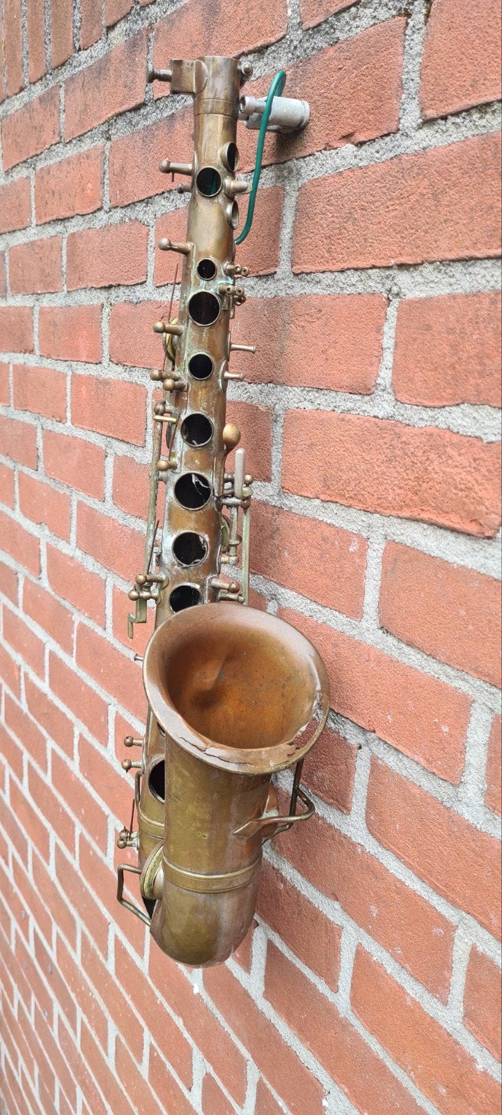 Antieke Couesnon & Cie Saxofoon - Decoratie/Onderdelen, Muziek en Instrumenten, Blaasinstrumenten | Saxofoons, Ophalen of Verzenden