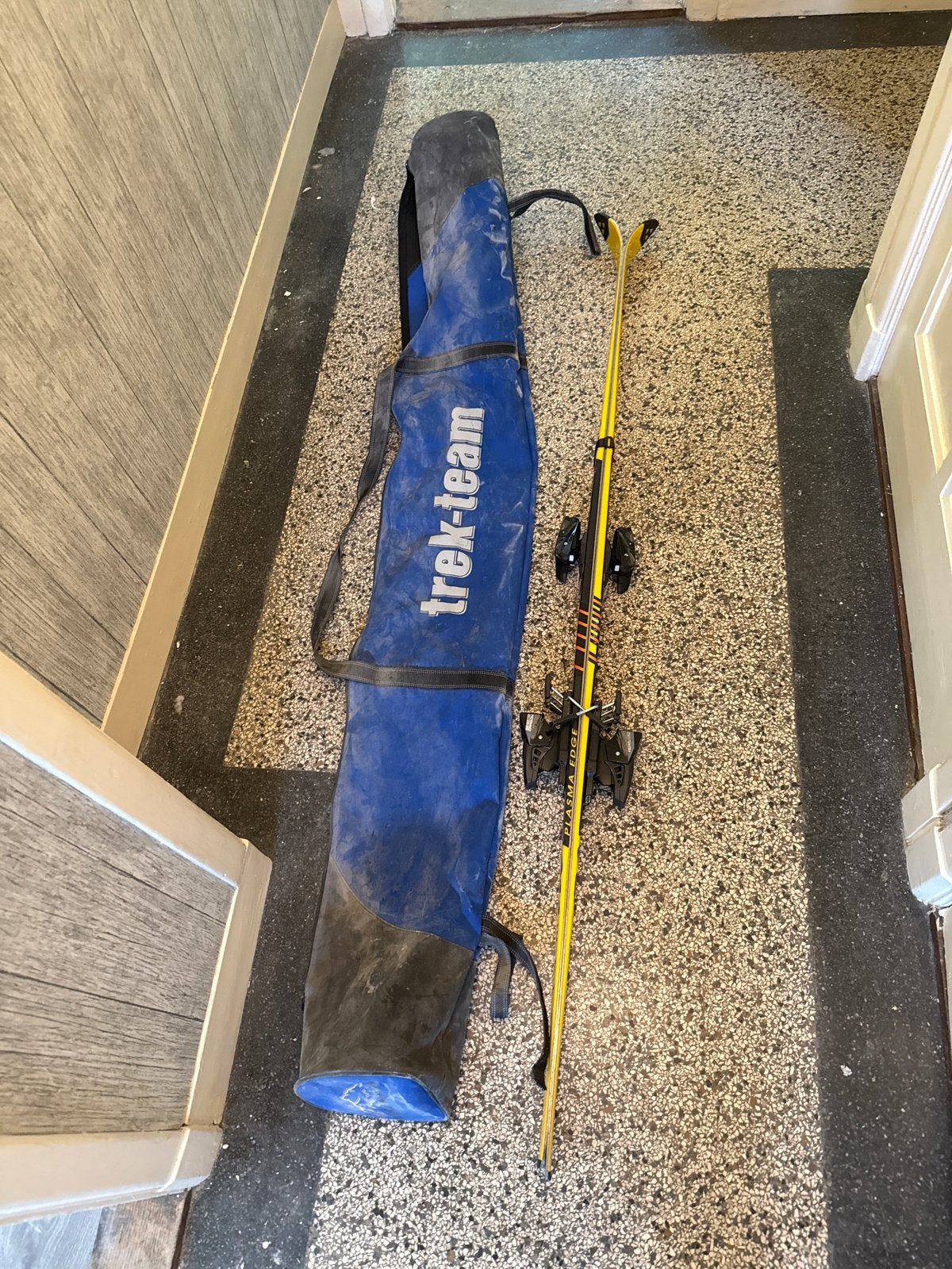 Fischer RC4 Vacuum RS Ski's met Trek-Team Skitas, 140 tot 160 cm, Ophalen of Verzenden, Skiën, Ski's