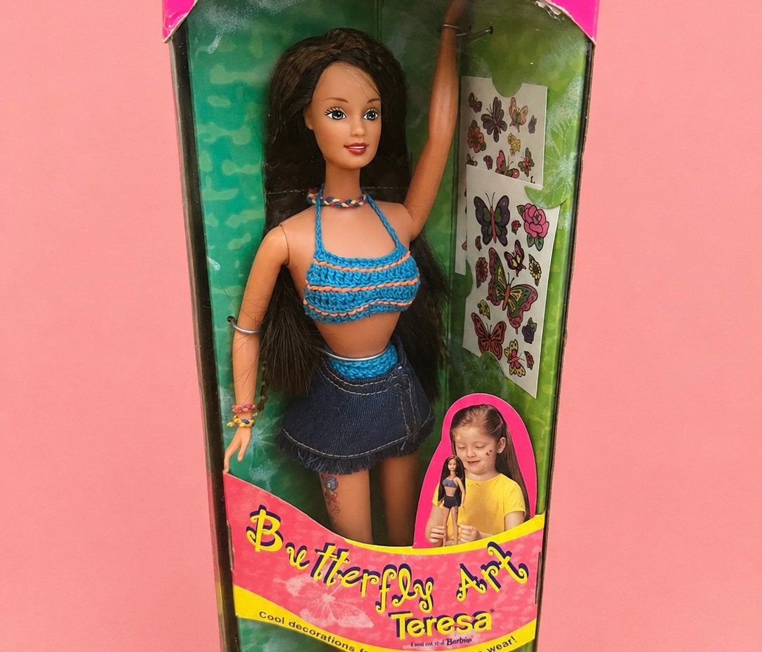 Barbie Butterfly Art Teresa NRFB - Zeldzaam!, Ophalen of Verzenden, Nieuw, Barbie