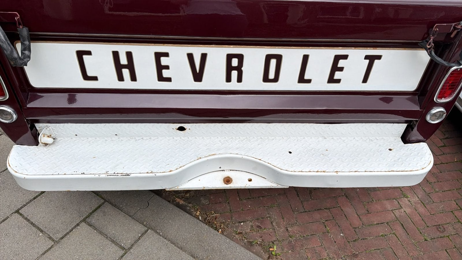 Achterbumper Chevrolet C10 C20 - Bouwjaar 1965, Auto-onderdelen, Ophalen, Gebruikt, Chevrolet, Achter
