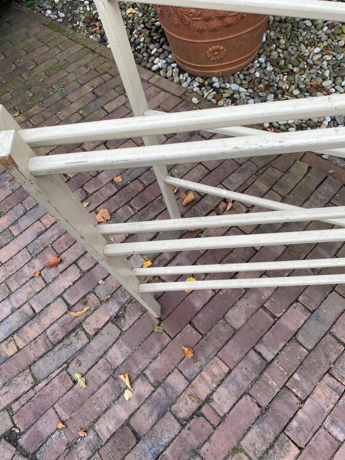 Oud wasrek van hout zie foto,s Ophalen…, Ophalen of Verzenden, Gebruikt, Overige typen