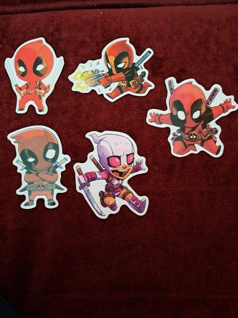 Div stickers van comics, Ophalen, Nieuw, Strip of Tekenfilm