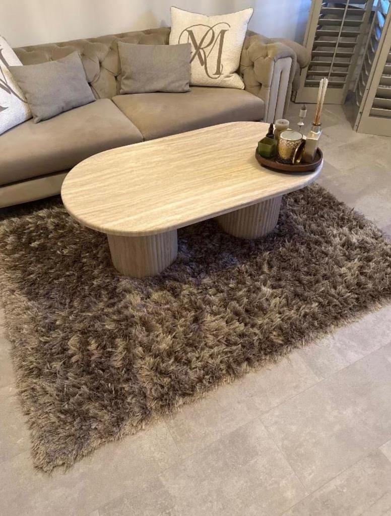 ZARA tapijt/kleed taupe, Beige, 150 tot 200 cm, 200 cm of meer, Ophalen of Verzenden