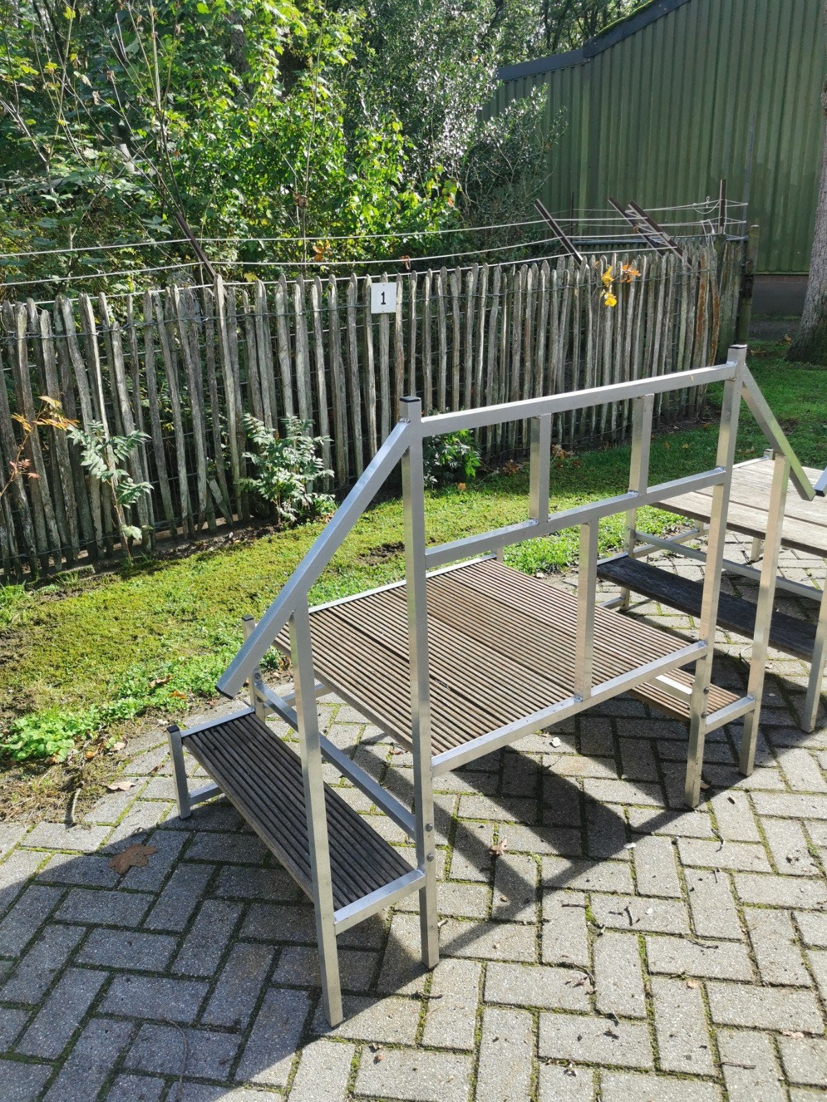 Bordestrap / opstap / instaptrap / chalet opstap, Ophalen, Zo goed als nieuw, Minder dan 2 meter