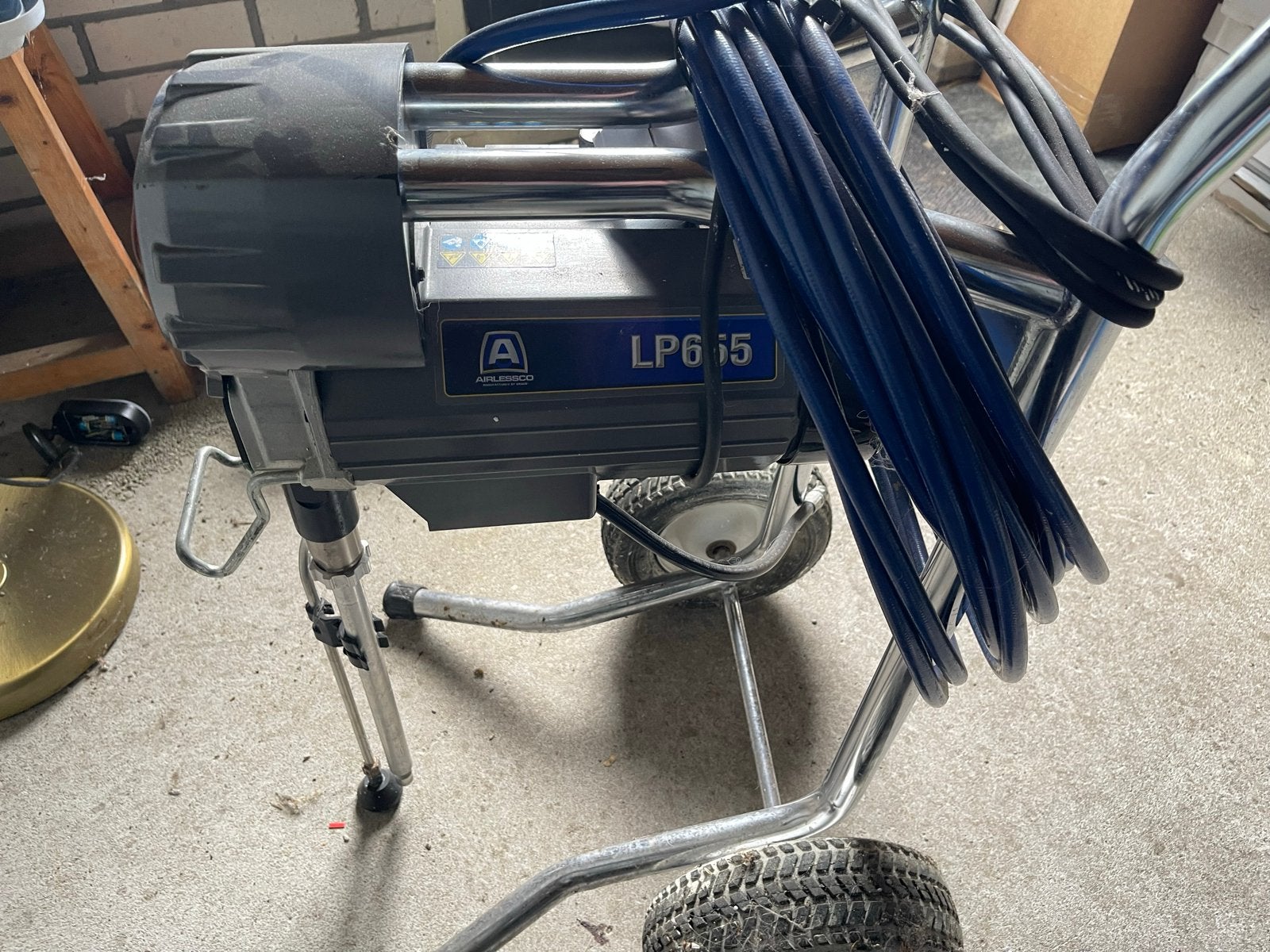 Airlessco LP615 Verfspuit - Professioneel en Krachtig, Doe-het-zelf en Verbouw, Ophalen, Gebruikt, Verfspuit of Verfpomp