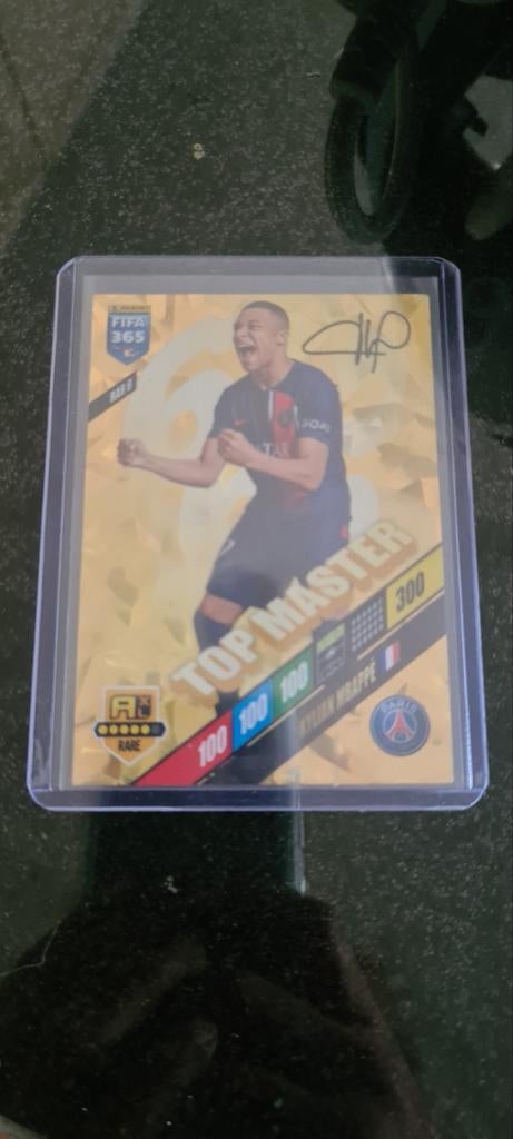 Panini TOP MASTER Mbappé, Ophalen of Verzenden, Zo goed als nieuw, Plaatje