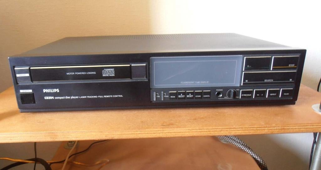 PHILIPS CD304 CD Speler  (CDM1 loopwerk), Audio, Tv en Foto, Cd-spelers, Ophalen, Gebruikt, Philips