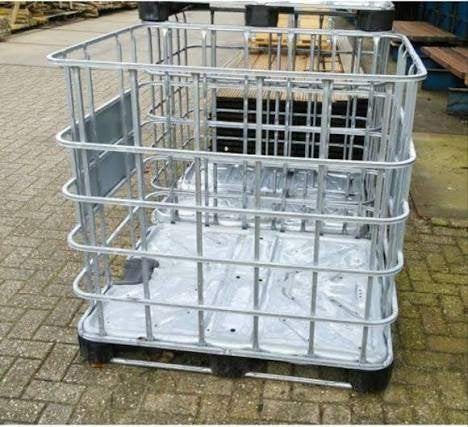 !Gezocht!, IBC kratten (zonder plastic binnenwerk), Ophalen, Gebruikt, 100 cm of meer, 60 cm of meer