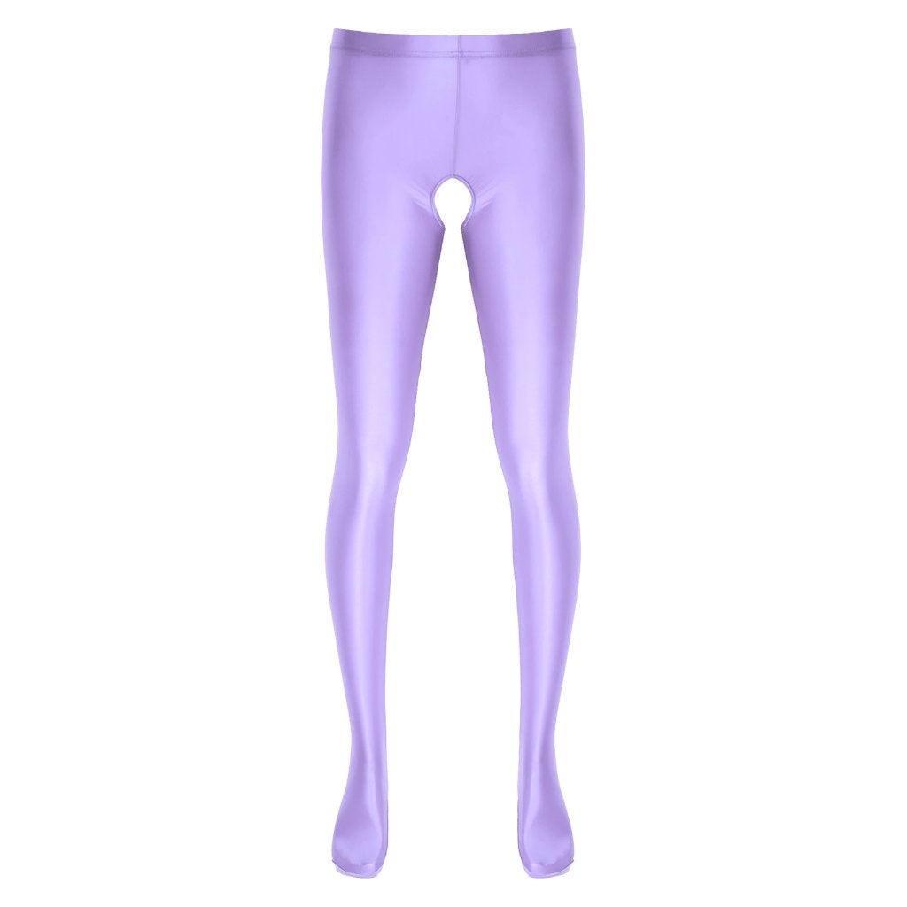 Paarse chaps legging / heren dames strakke broek sexy gay, Verzenden, Nieuw, Overige maten, Paars