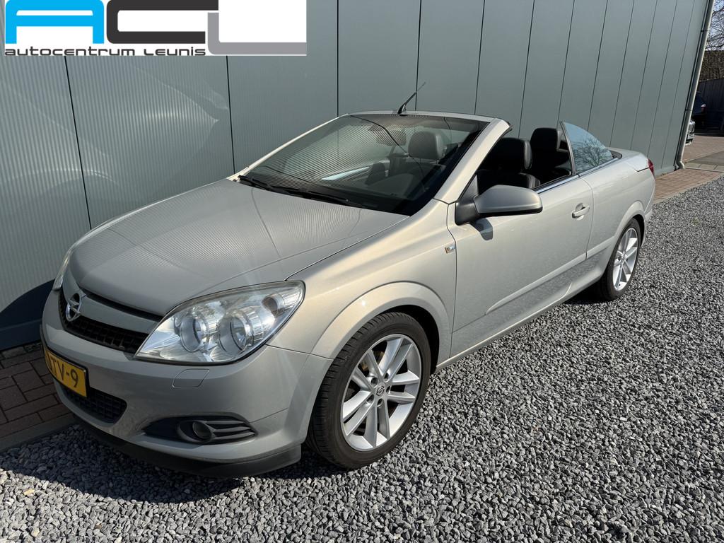 Opel Astra TwinTop 1.8 Cosmo Cabriolet (bj 2009), Gebruikt, Zwart, 4 cilinders, Cabriolet