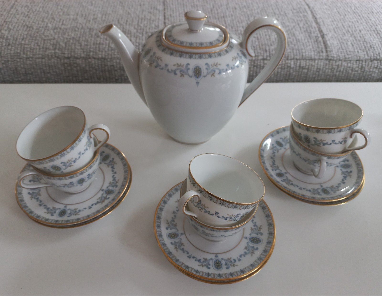Krautheim Selb Bavaria Porseleinen Koffieservies, Ophalen, Zo goed als nieuw, Overige stijlen, Kop(pen) en/of Schotel(s)