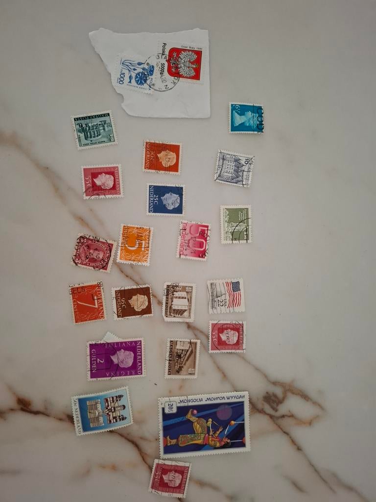 Postzegel verzameling, Postzegels en Munten, Ophalen, Na 1940