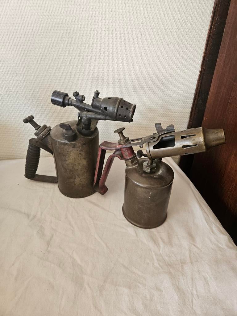 Oude branders - Vintage soldeerlampen, Ophalen of Verzenden