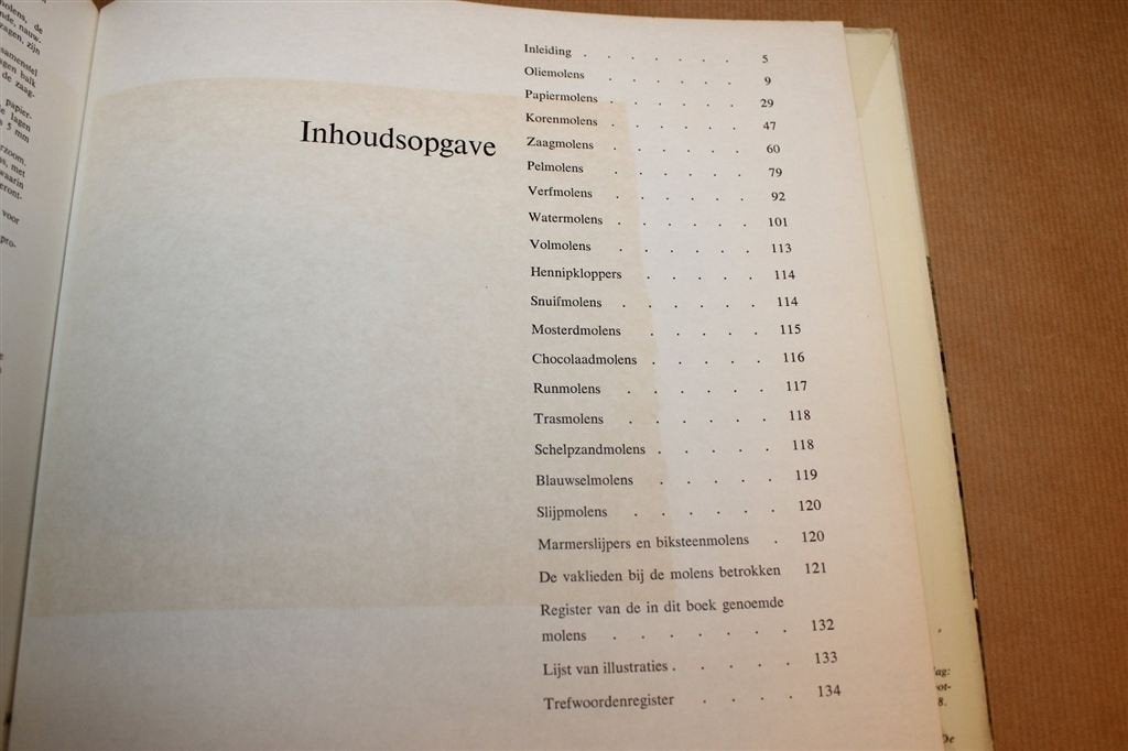 Windmolens — Molensoorten en Werking met Tekeningen 1965, Ophalen of Verzenden, Gelezen