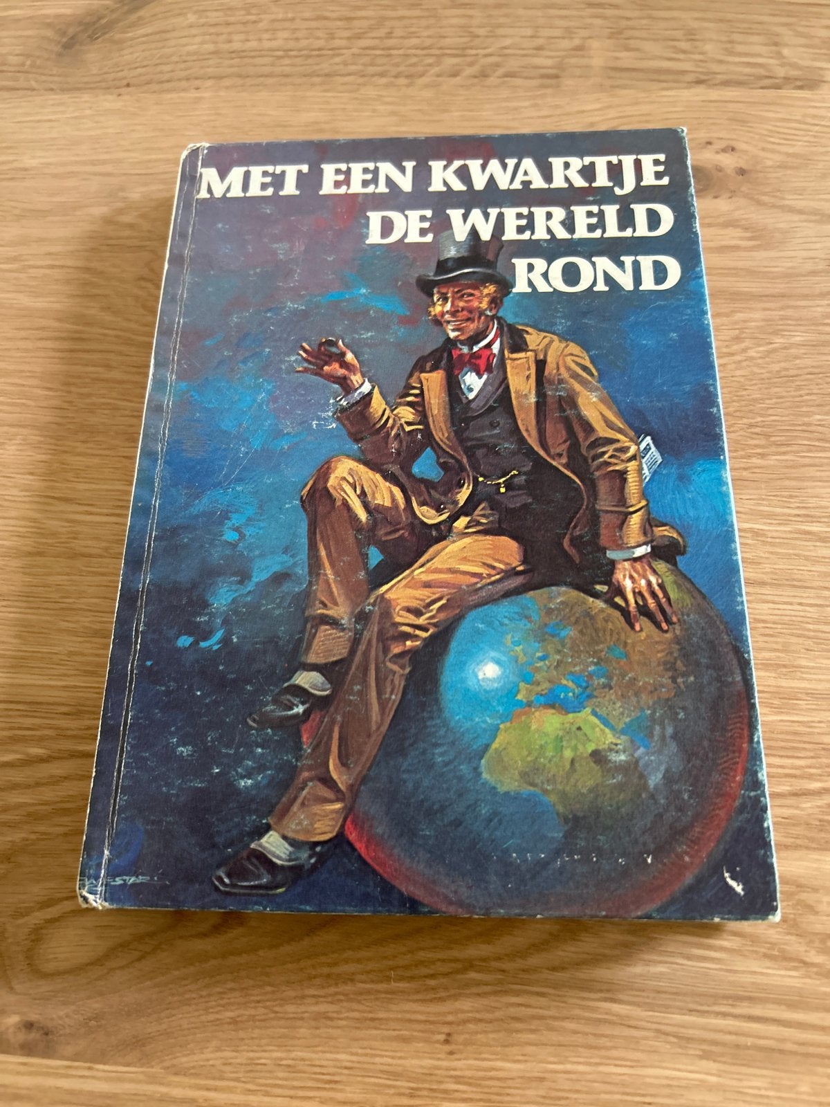 Met een Kwartje de Wereld Rond - Paul d'Ivoi, Ophalen of Verzenden, Gelezen, Fictie algemeen