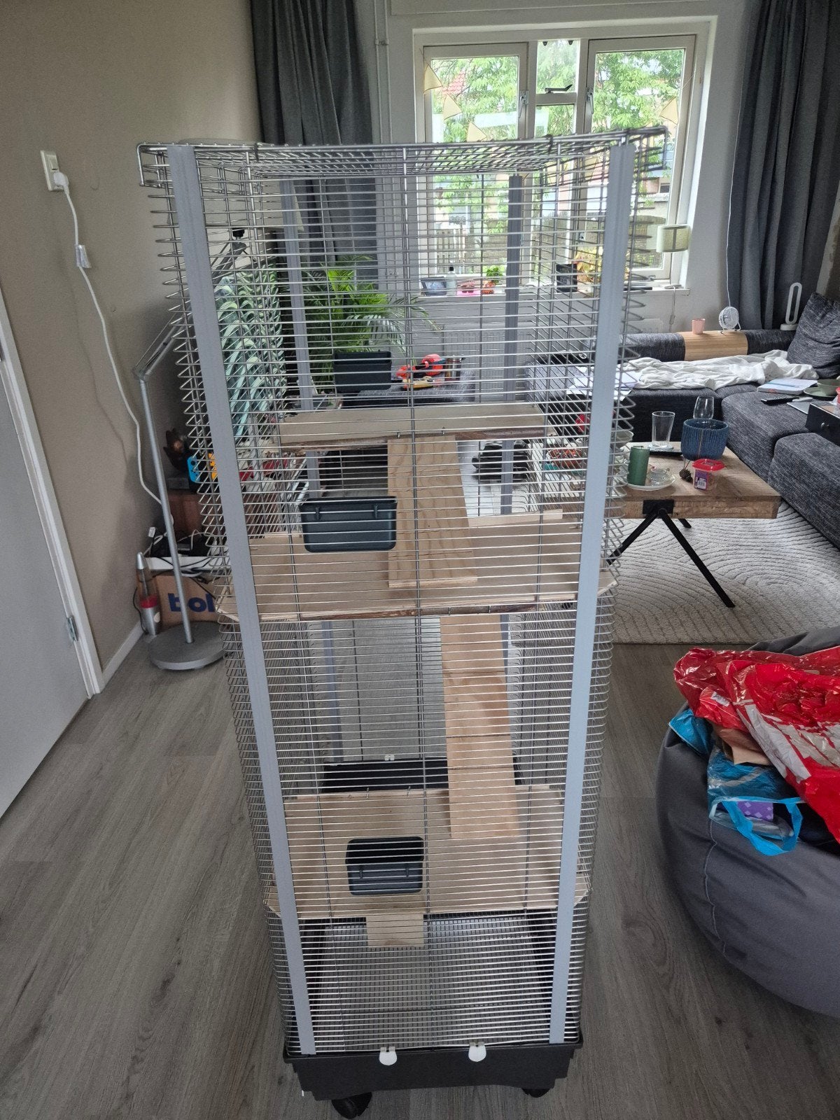 Rattenkooi, Ophalen, Kooi, Minder dan 75 cm, Zo goed als nieuw