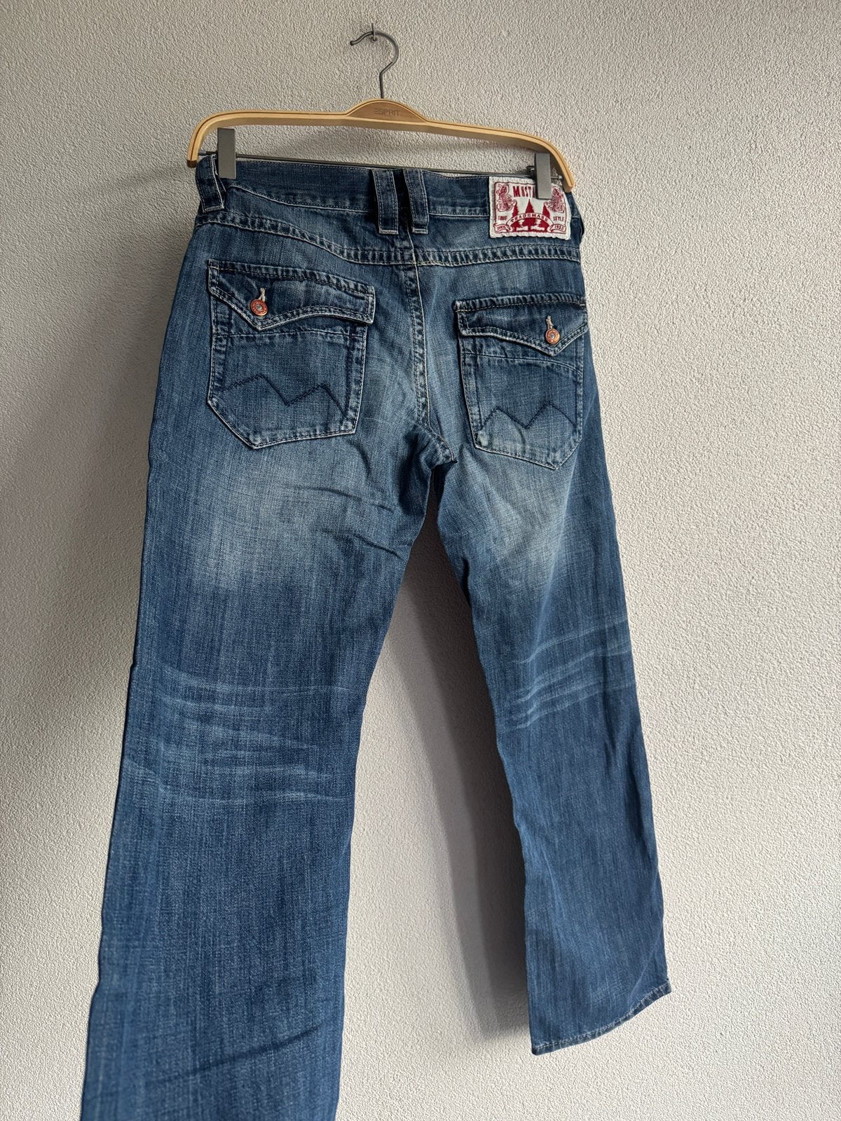 Foto 9 van Vintage Mustang skater baggy denim jeans