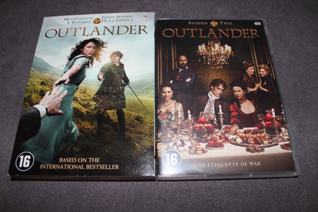 DVD Outlander Seizoen 1 + 2, Vanaf 16 jaar, Nederlands, Seizoen 1, Ophalen of Verzenden