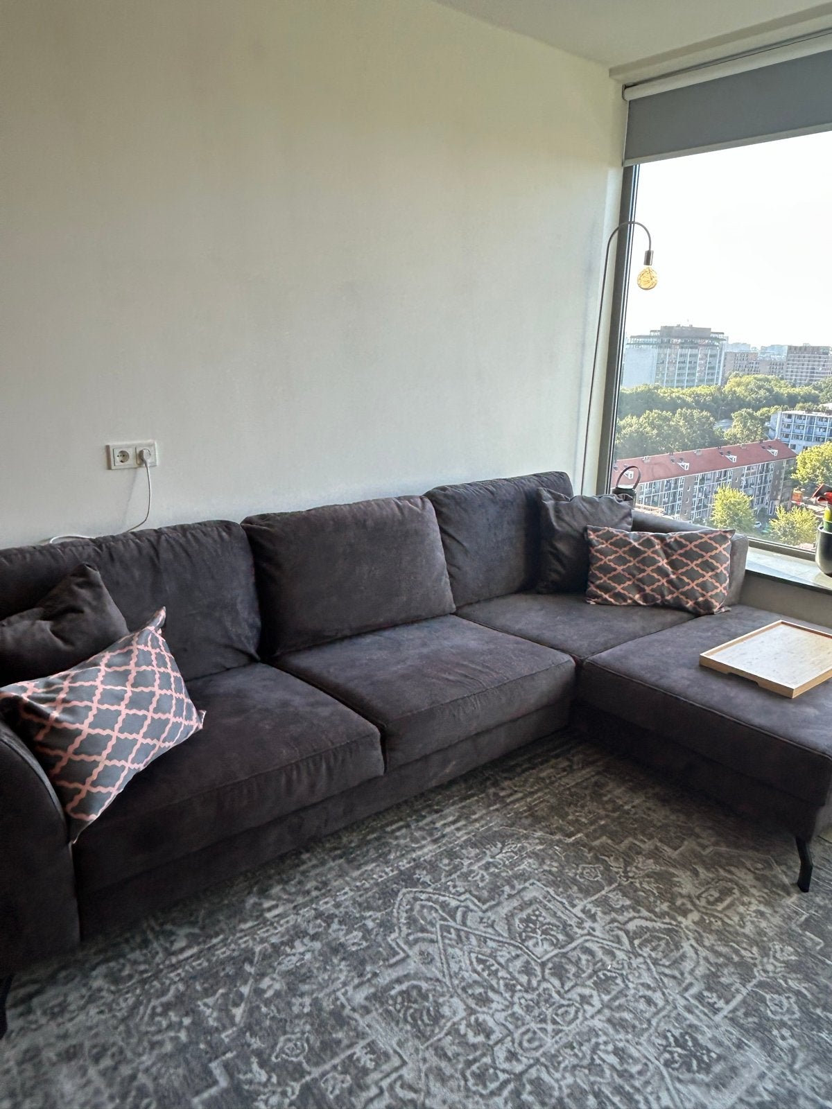 Hoekbank, Huis en Inrichting, Banken | Bankstellen, Ophalen, 250 tot 300 cm, 100 tot 125 cm, Hoekbank