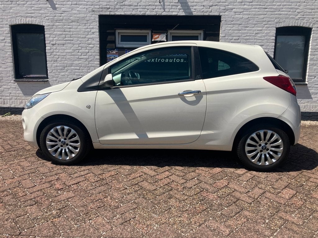 Ford Ka 1.2 Cool&Sound ZEER MOOI weinig KM + garantie + grot, Auto's, Voorwielaandrijving, Stof, Gebruikt, 4 cilinders