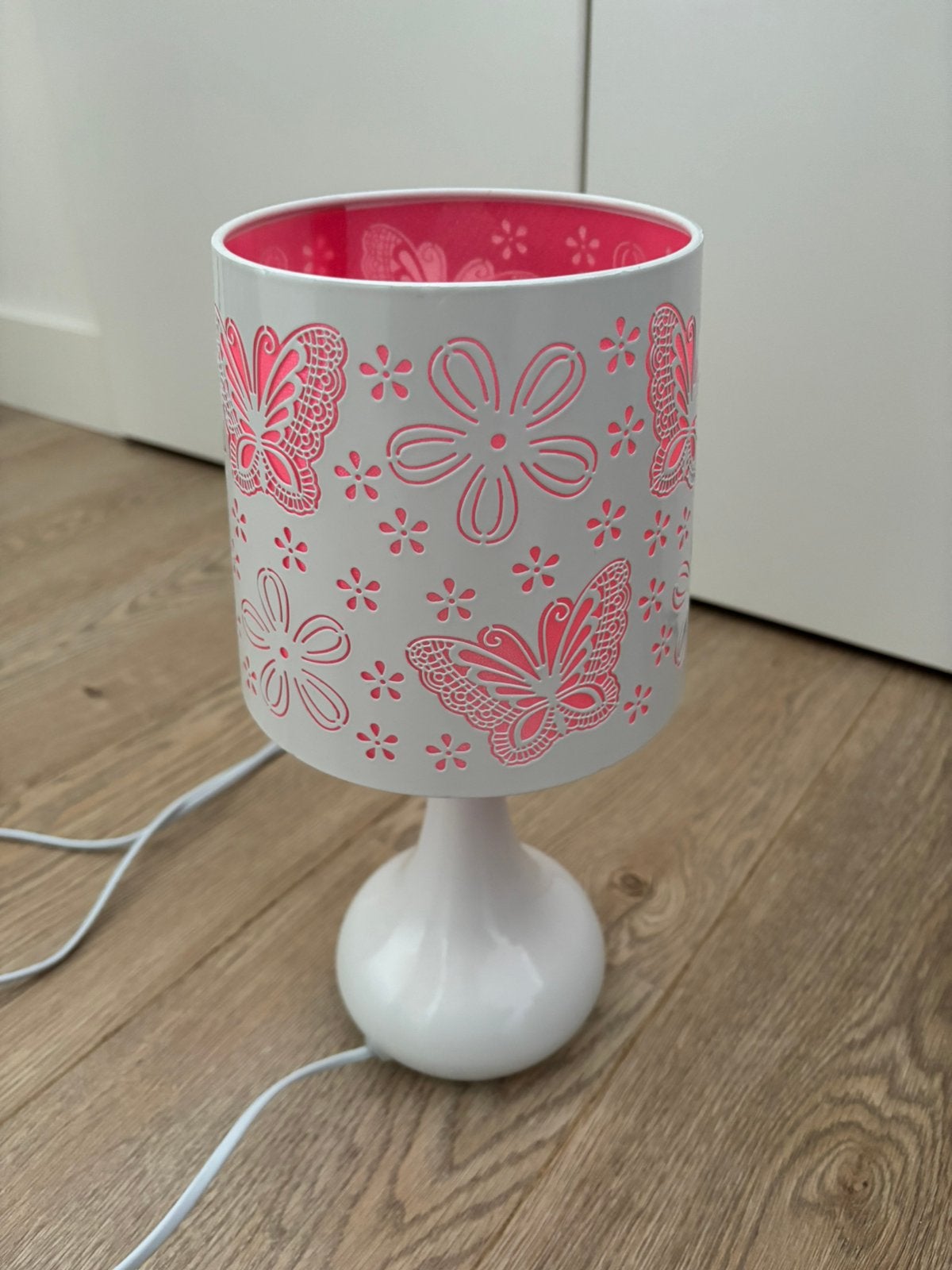 Vlinder touch lamp zgan, Ophalen of Verzenden, Zo goed als nieuw