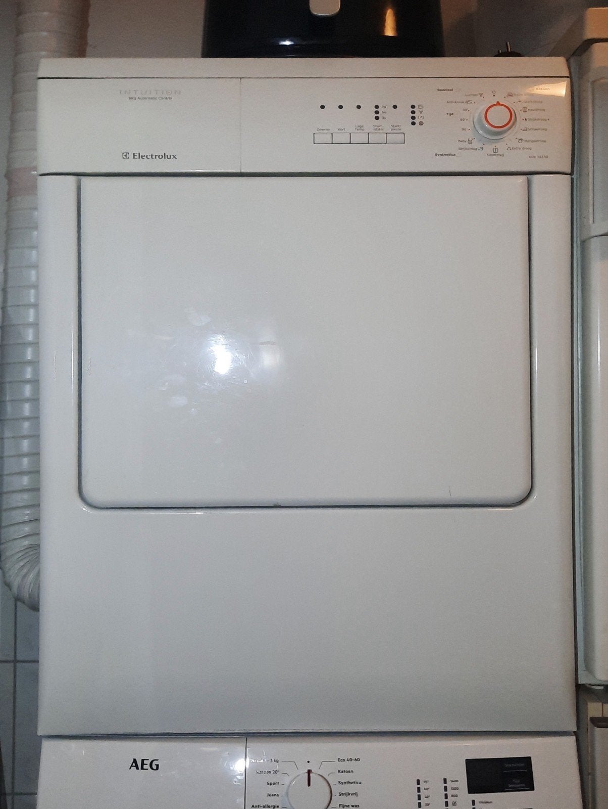 Electrolux luchtafvoer droger, Witgoed en Apparatuur, Ophalen, 6 tot 8 kg, Gebruikt, Luchtafvoer