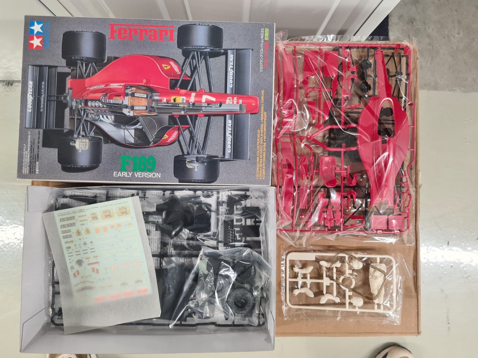 Tamiya Ferrari F1, schaal 1/20 ,nieuw, Auto, Groter dan 1:32, Nieuw, Ophalen of Verzenden