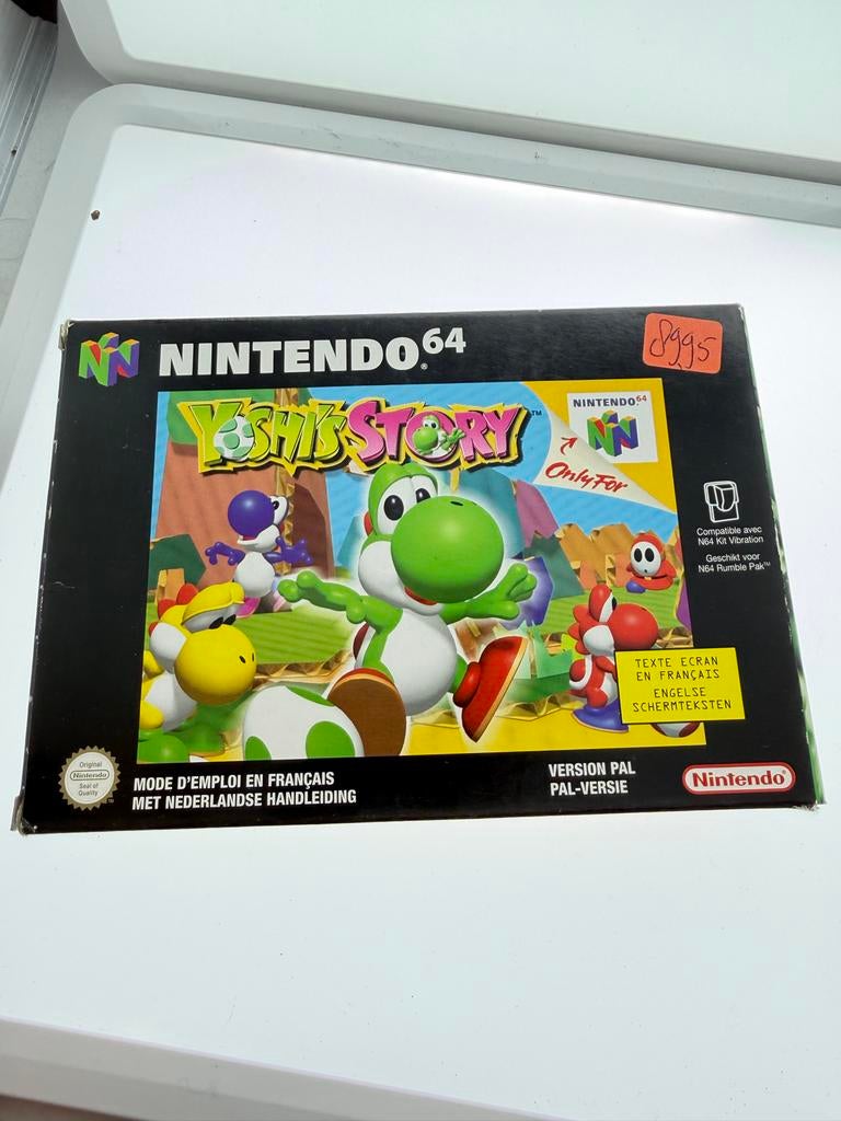 Yoshi's Story N64 - Compleet met doos en handleiding, Spelcomputers en Games, Games | Nintendo 64, 1 speler, Ophalen of Verzenden