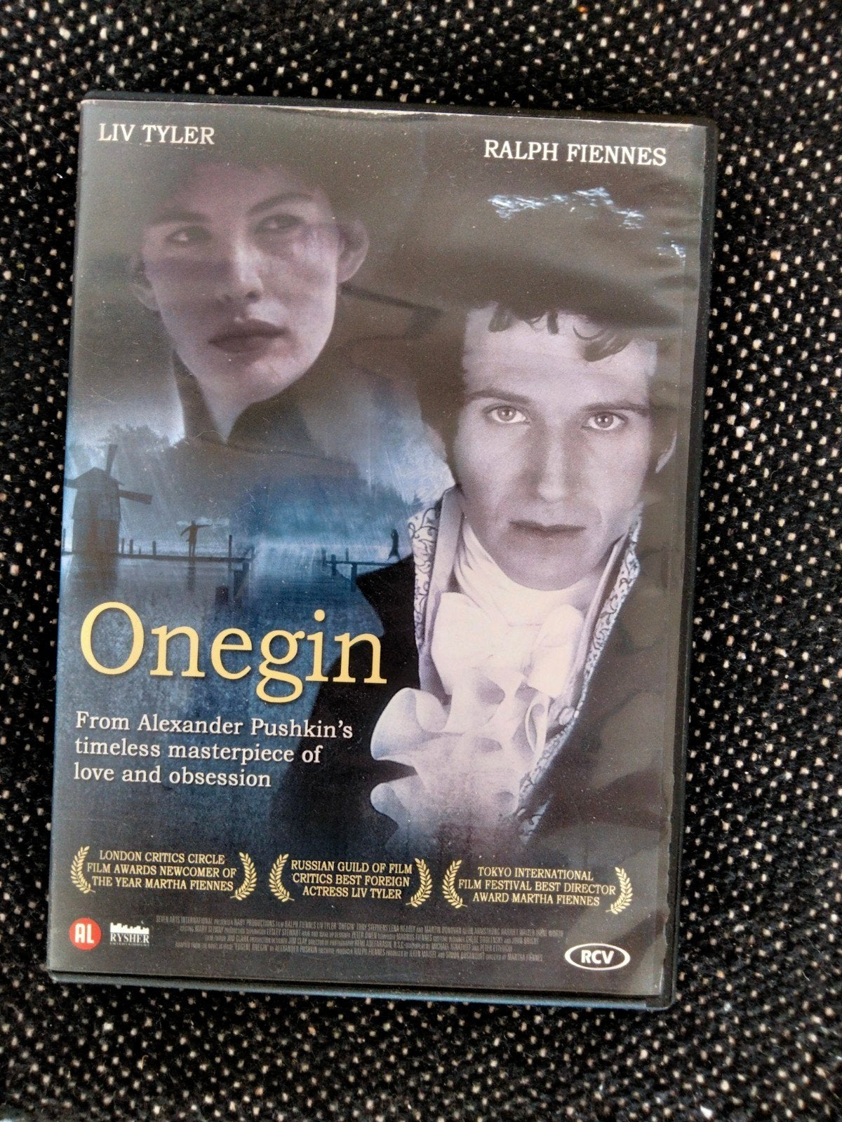 Onegin DVD met Liv Tyler en Ralph Fiennes, Nederlands, Vanaf 12 jaar, Gebruikt, Engels