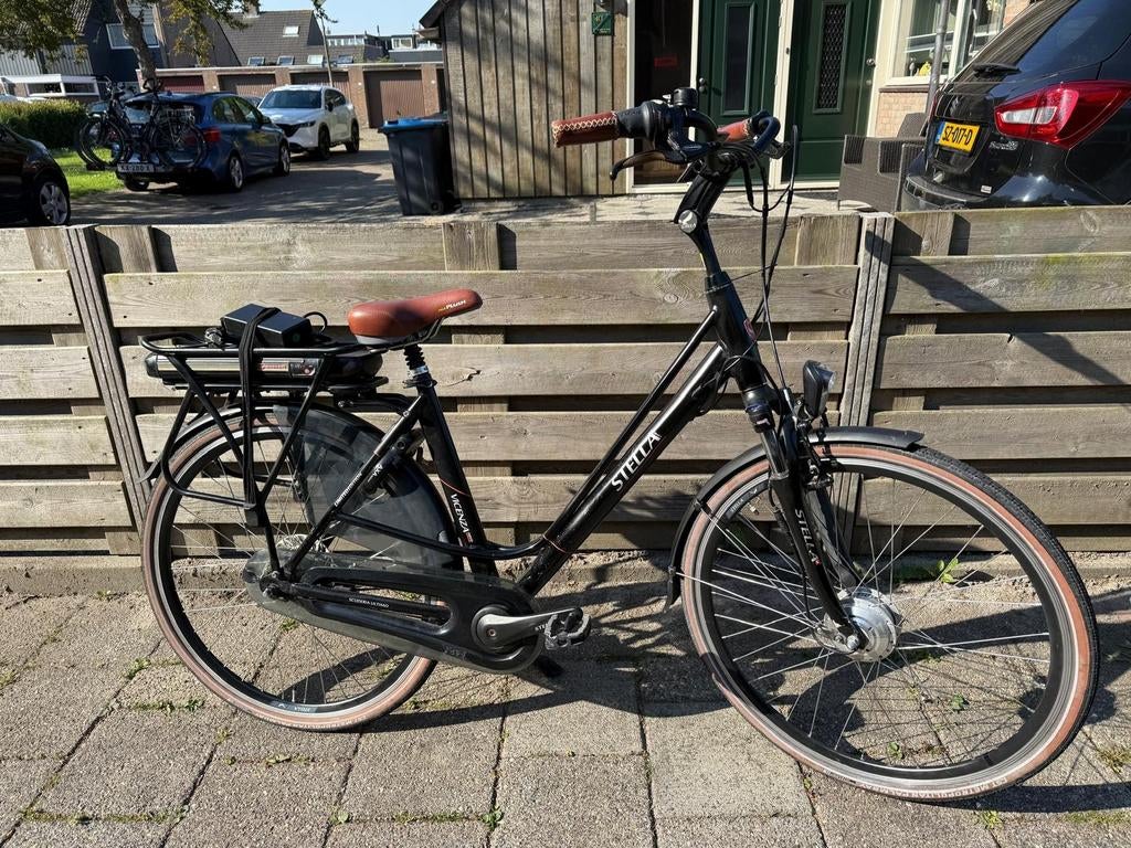 Stella vicenza nero 50frame 400wh 3300km, Fietsen en Brommers, Elektrische fietsen, 47 tot 51 cm, Ophalen, Zo goed als nieuw, 50 km per accu of meer
