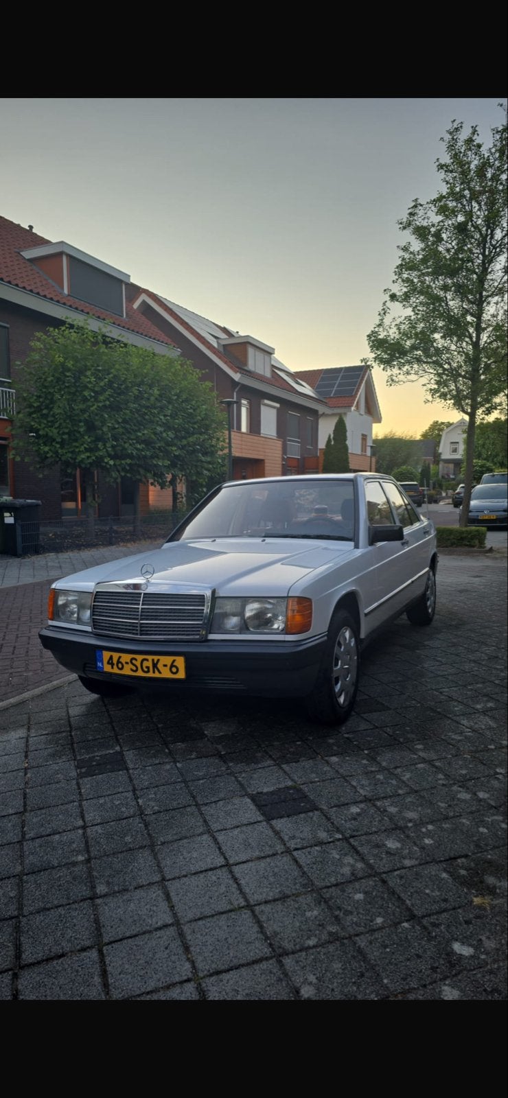 Mercedes-Benz Mercedes 1986  86562 km, Auto's, Mercedes-Benz, 4 cilinders, Wit, 102 pk, Handgeschakeld